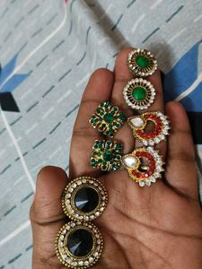 Combo 4 Pairs Studs Good