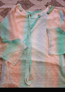 Multi Colour Top For Girls Or Women