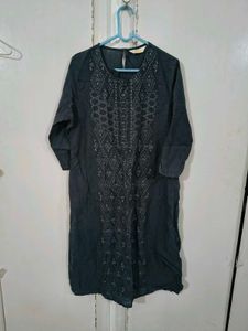 Elegant Grey Kurta