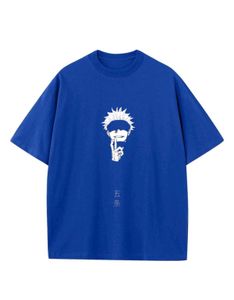 Anime design Round neck oversized t-shirt