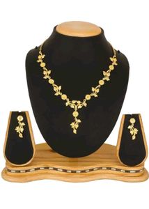Elegant Gold-Plated Necklace Set