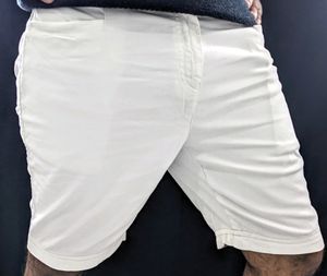 White Short Cotton M Size