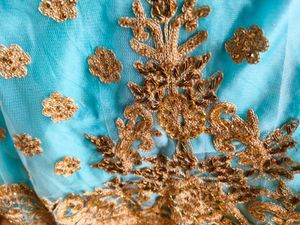 wedding gown(padded) katdana zardosi n sitara work