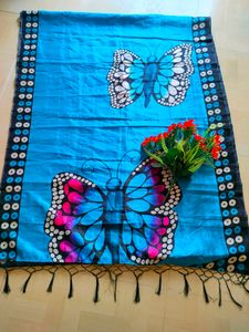 Digital Print Saree 🖤💙