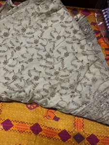 Elegant Embroidered Saree