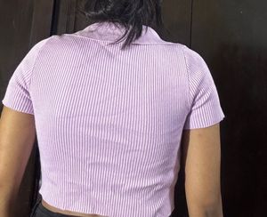 Cute Lilac Crop Top