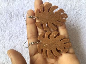Leaf Shaped Earrings