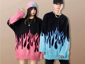 Two Pink + Blue Flames Sweater Combo Offer 🔥