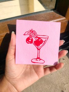 Cherry Cocktail Art