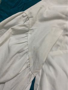 White Collared Shirt