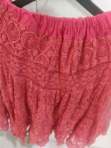 Crochet Short Skirt