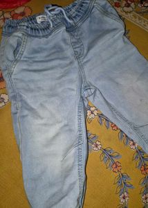 Toddler Denim Joggers