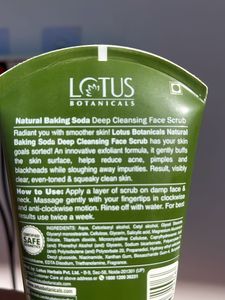Deep Cleansing Face Scrub For Acne Prone Skin