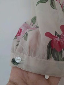 Floral Dress Long Festive Party Wear