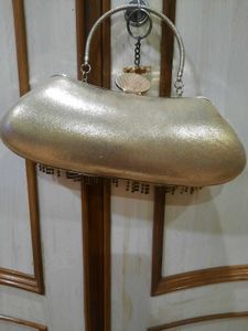 Elegant Pearl &amp; Rhinestone Evening Clutch
