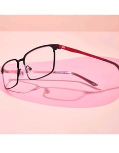 Black Full Rim RectangleVincent Chase SLEEK STEEL