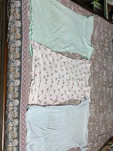 Assorted T-Shirt Nighty Bundle- Pack of 3