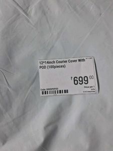 12*14inch (100pieces) HCOURIER COVER WITH POD (100