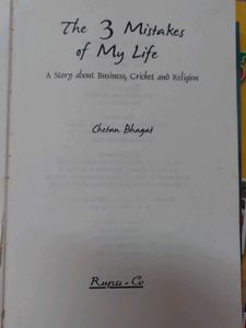 The 3 Mistakes of My Life