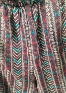 Paisley Print Tunic Top