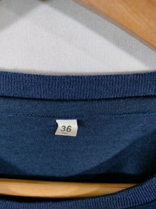 Navy Blue Printed Casual T Shirt (Men&#39;s)