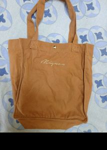Brown Medium Sized Tote Bag