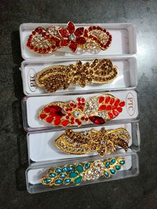 Combo Of 5 Hair Clips New And Free Glow&Lovely
