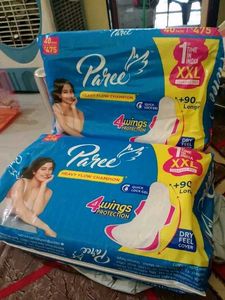 Dry Feel XXL Sanitary Pads Pack Of 80