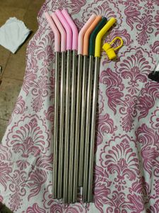 House Of Quirk Stainless Steel Straw With Cap