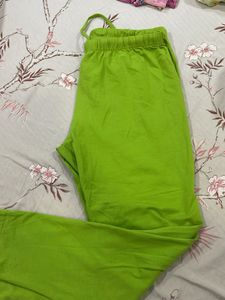 Lime Green SRISHTI Leggings