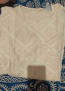 (Festival  Sale)White Embroidered Tank Top