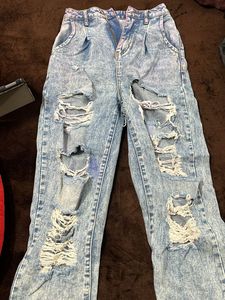 Distressed Denim Jeans-used