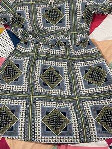 Patterned Jumpsuit Co-ord Set