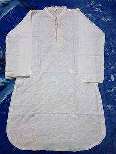 White Short Kurti