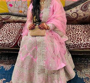 Pink Bridal Lehenga