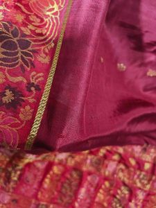 Pure Silk Saree with ashavali border