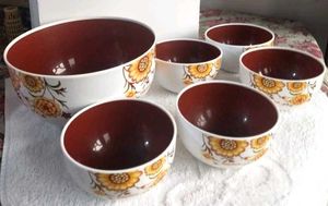 Floral Melamine Dinnerware Set