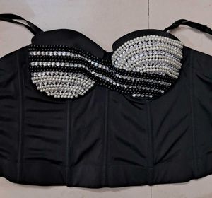 Beaded Corset Top
