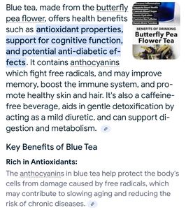 Butterfly Pea Flower Tea