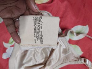 Comfortable Beige Bra