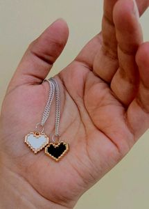 Pixel Hearts Combo Pendants🖤🩶