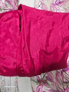 Pink Satin Salwar Suit