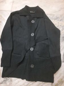 Elegant Black Cardigan