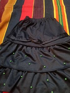 Tiered Mini Skirt