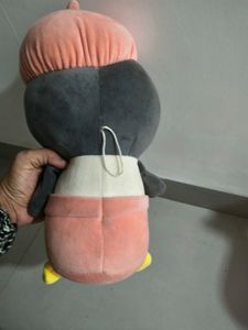 Penguin Plush Toy with Beret