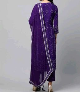 Purple 💜 Elegant Kurti Set