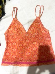 Patterned Cami Top