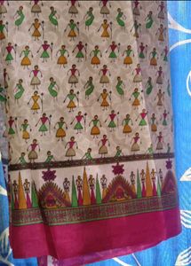 Warli Print Saree