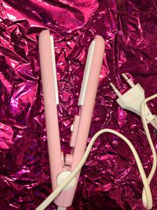 Pink Mini Hair crimping Machine  with Free Perfume