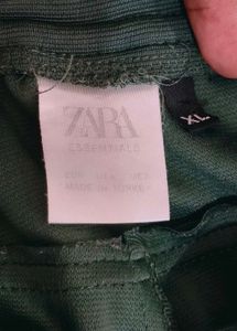 Green Mens Track Pants With Gym Supporter Free